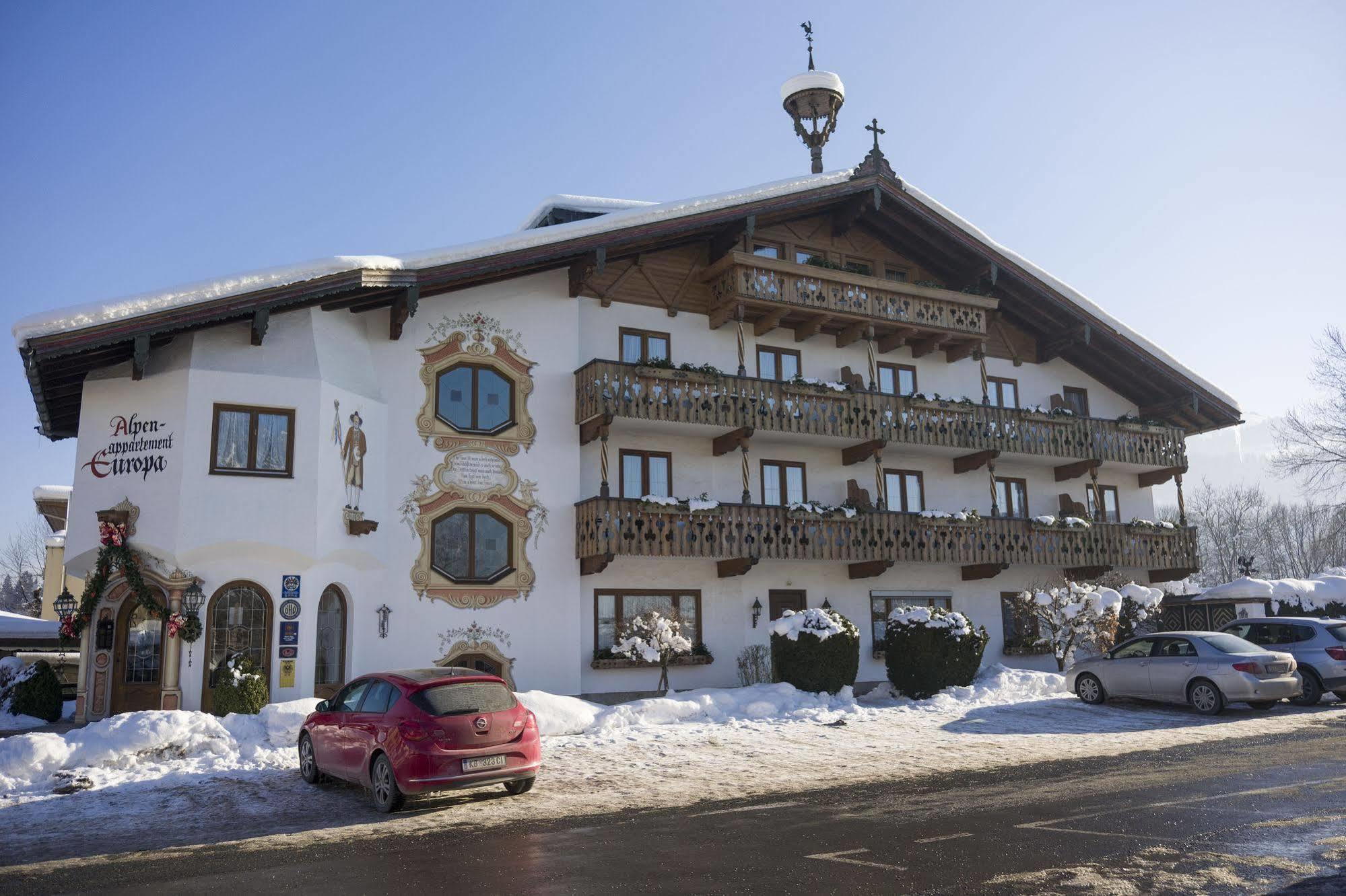 Alpenappartement Europa Sankt Johann in Tirol Buitenkant foto