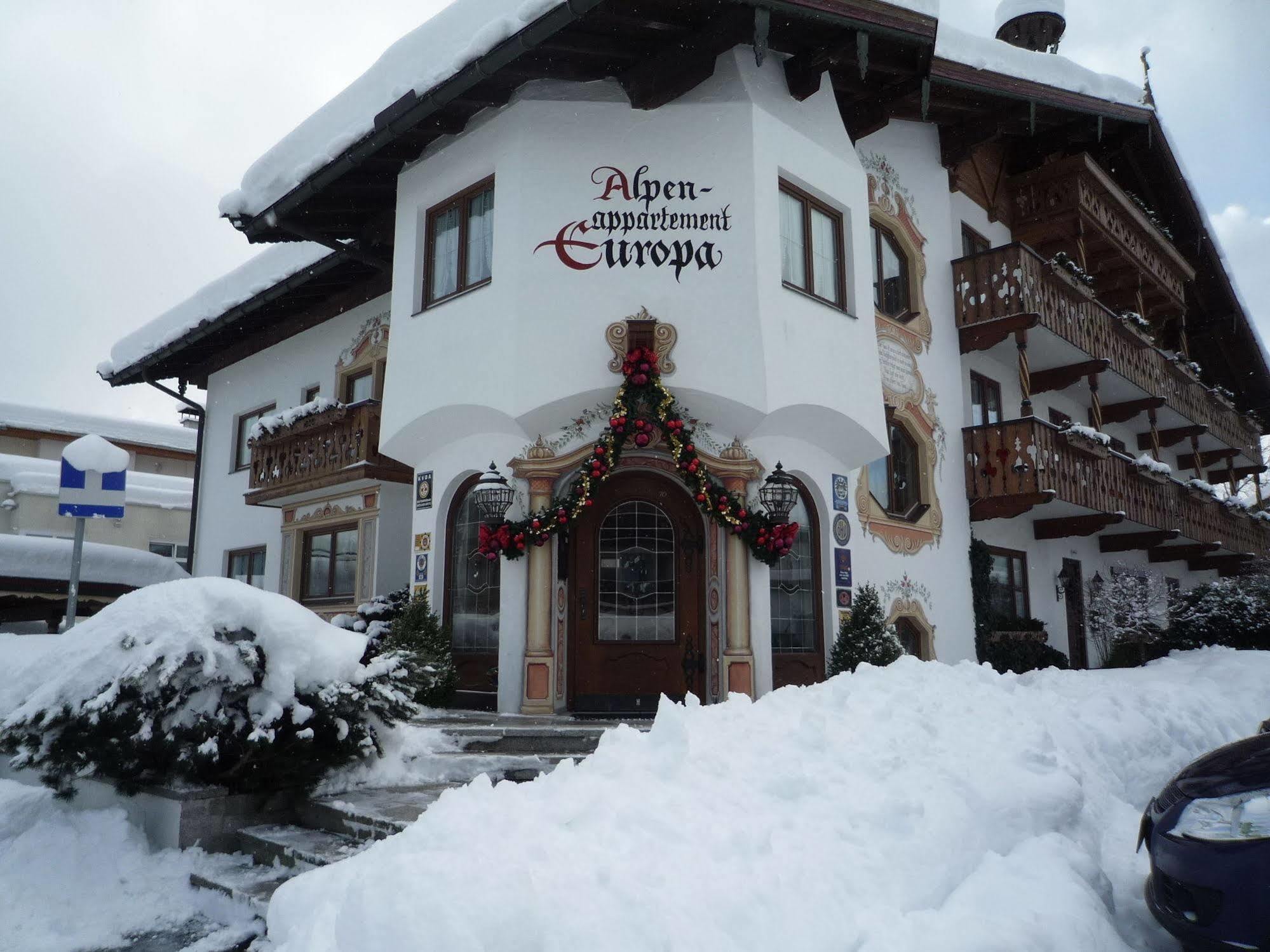 Alpenappartement Europa Sankt Johann in Tirol Buitenkant foto